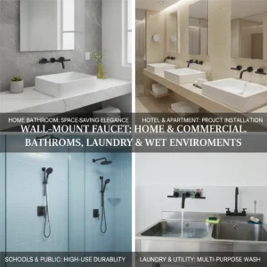 Wall Mount Bathroom Faucet